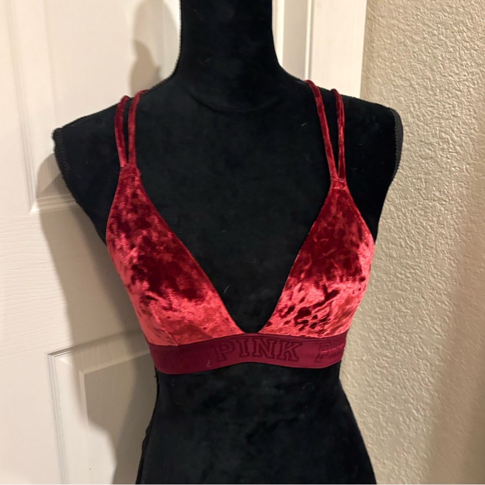 Victoria's Secret PINK Red Velvet Crush Bralette